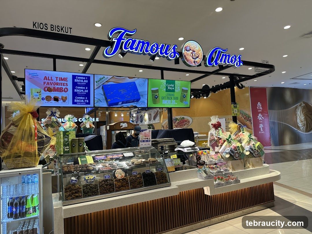 Famous Amos Kiosk