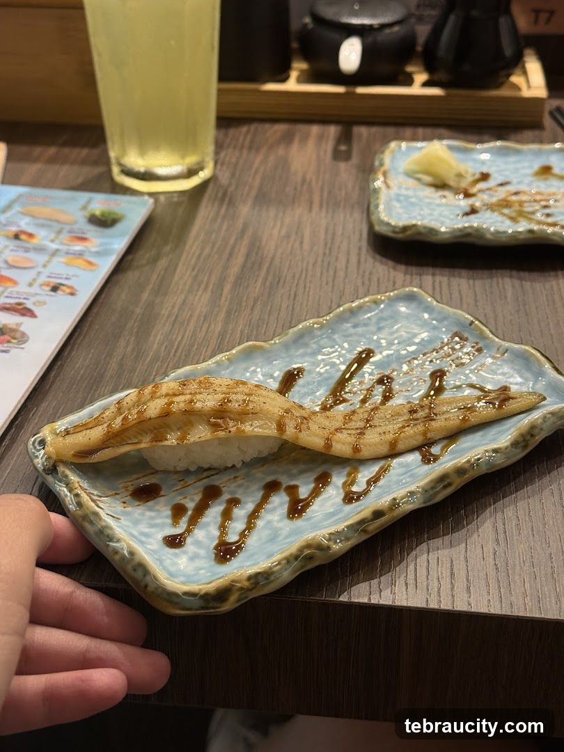 Sushi Plate on Wooden Table