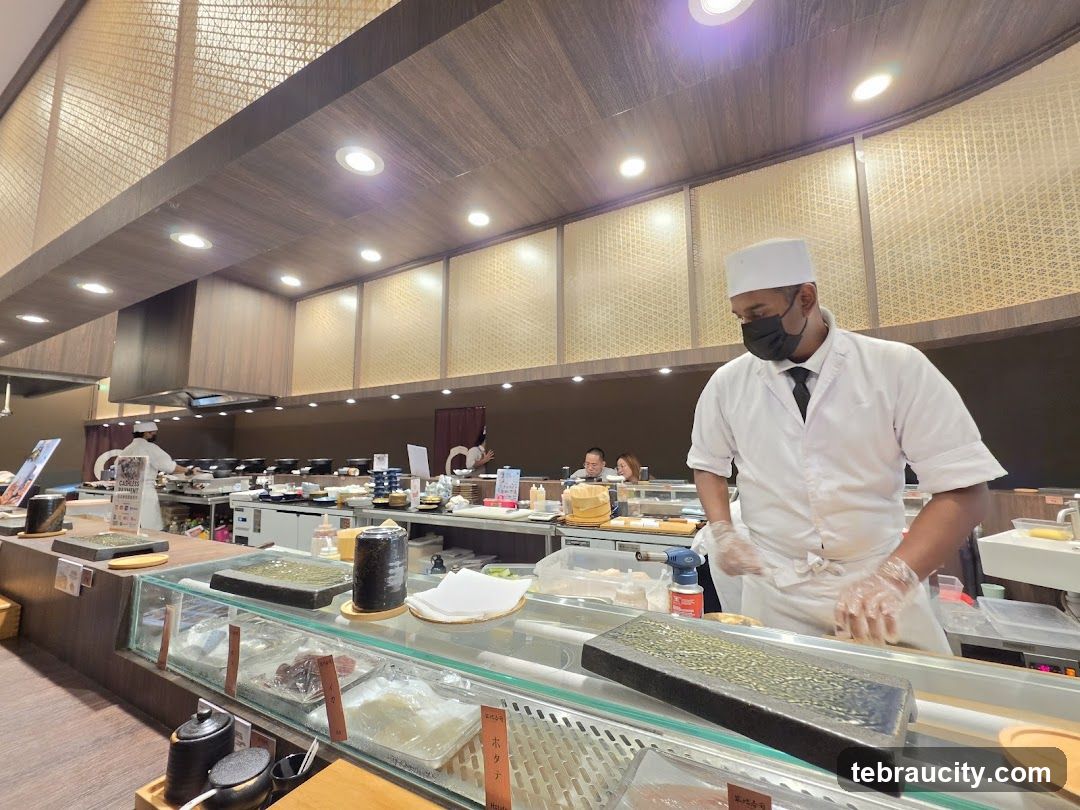 Sushi Restaurant Interior
