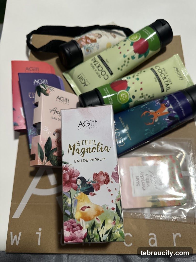 AGift with care product display