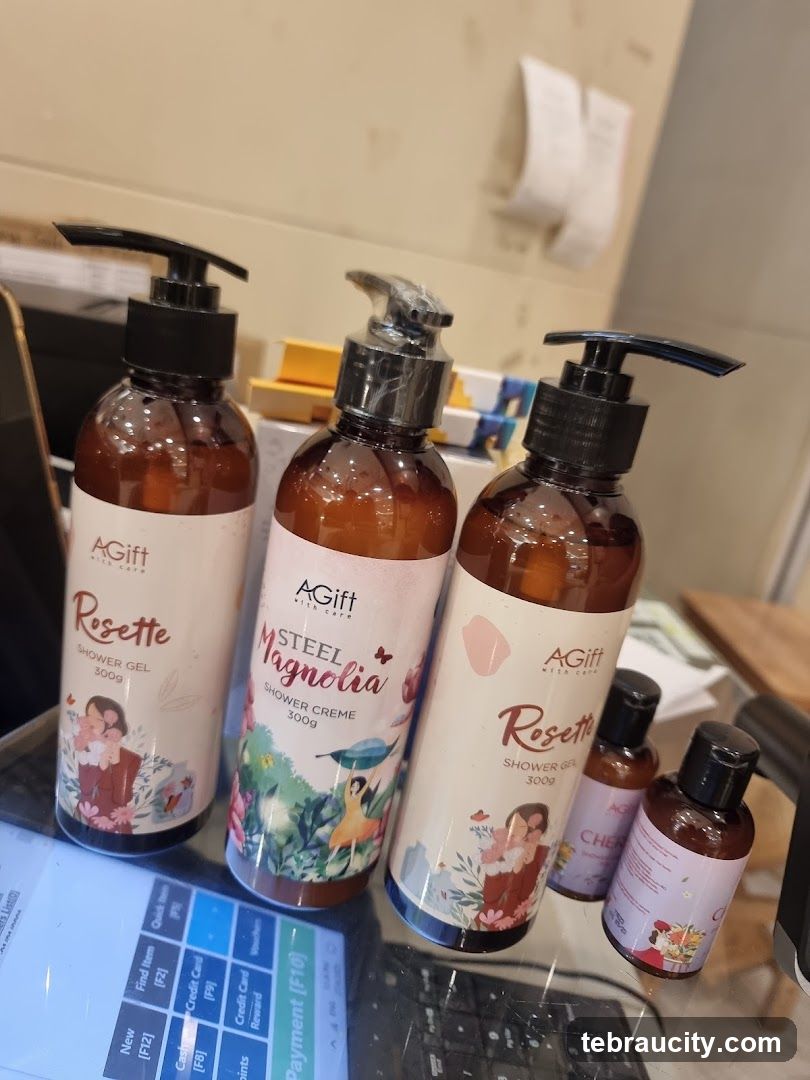 AGift with Care Products Display