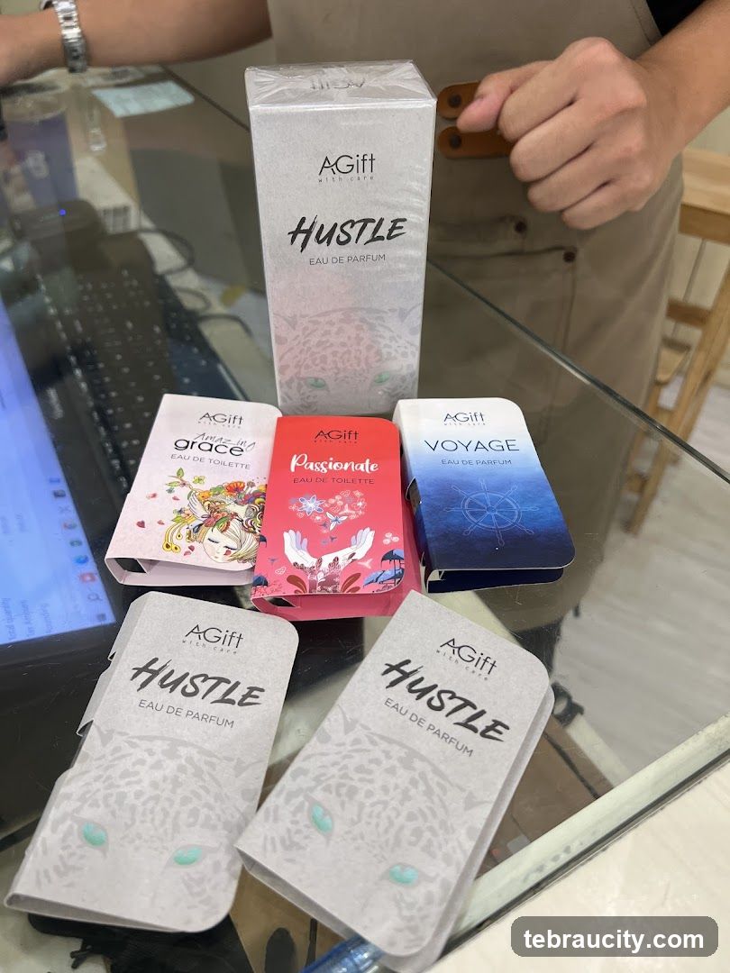 AGift Perfume Products Display