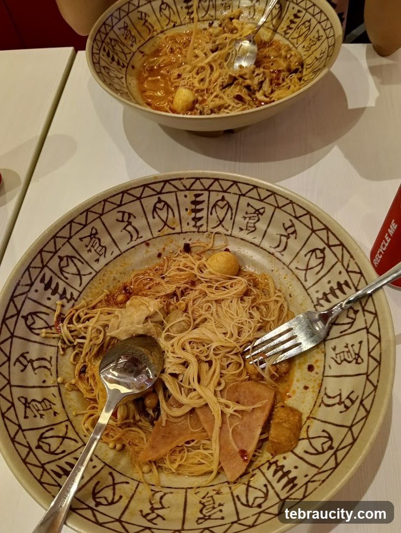 Noodles with Meat and Vegetables
