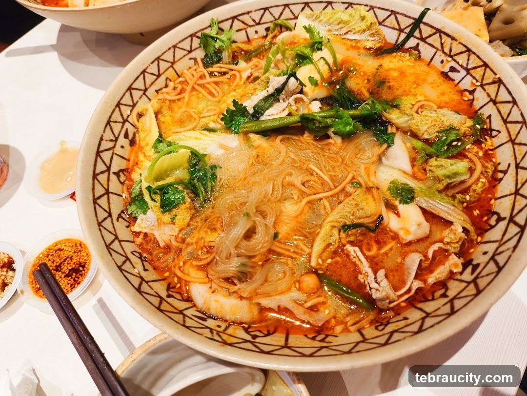 Spicy Noodle Soup