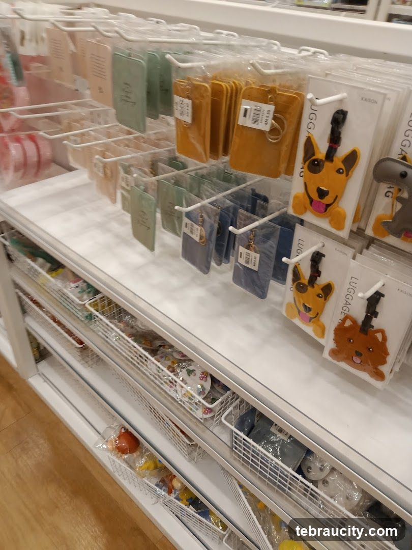 Store Display of Accessories