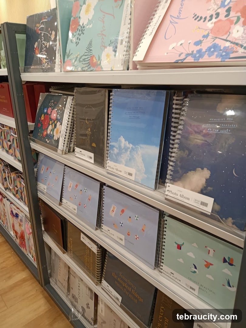 Notebooks and Photo Albums