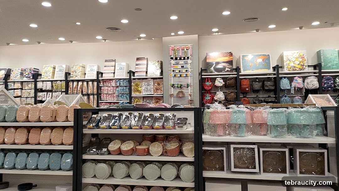 Store Interior with Various Goods