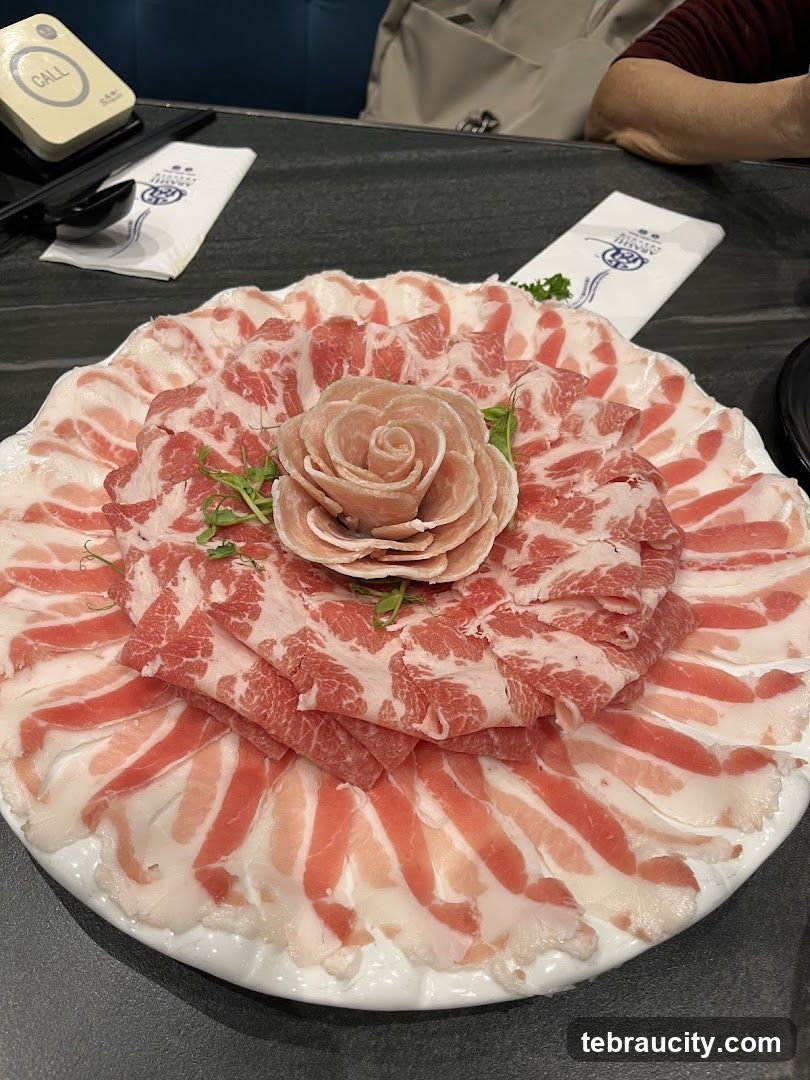 Thinly Sliced Meat Platter