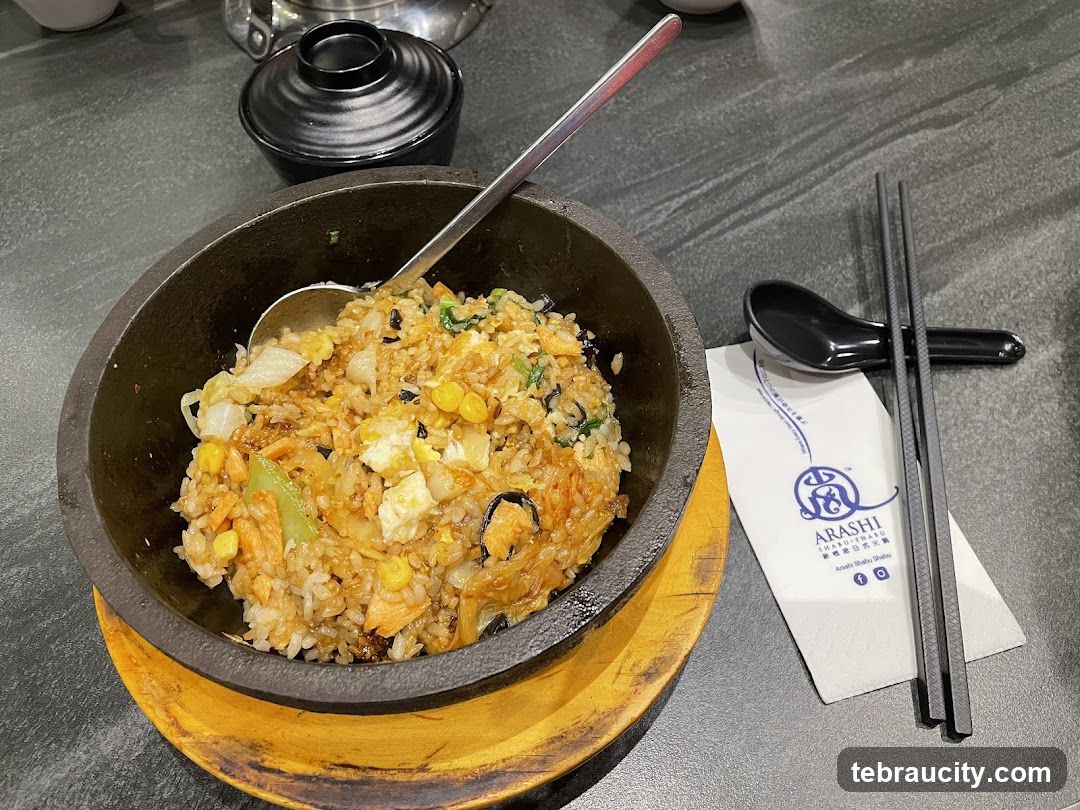 Arashi Shabu Shabu Fried Rice