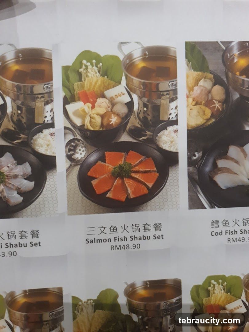 Salmon Fish Shabu Set