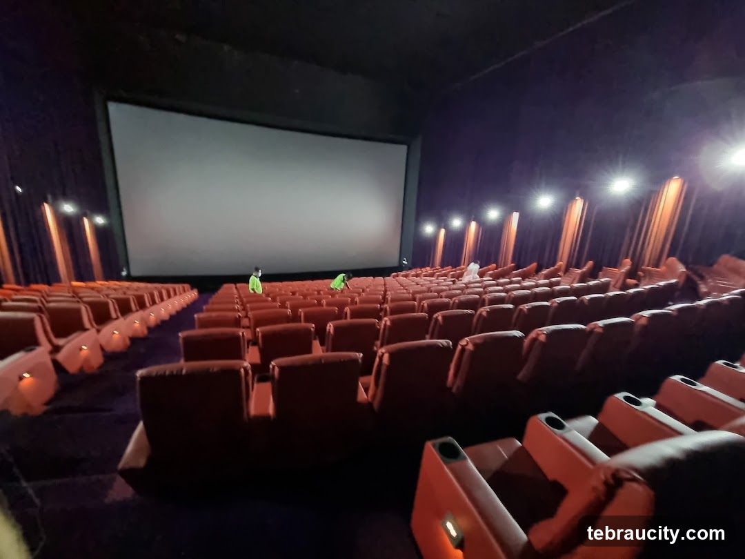 Empty Cinema Auditorium