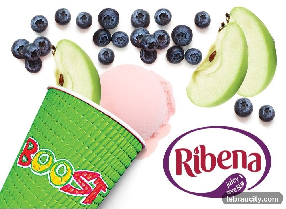 Boost Drink with Ribena Logo