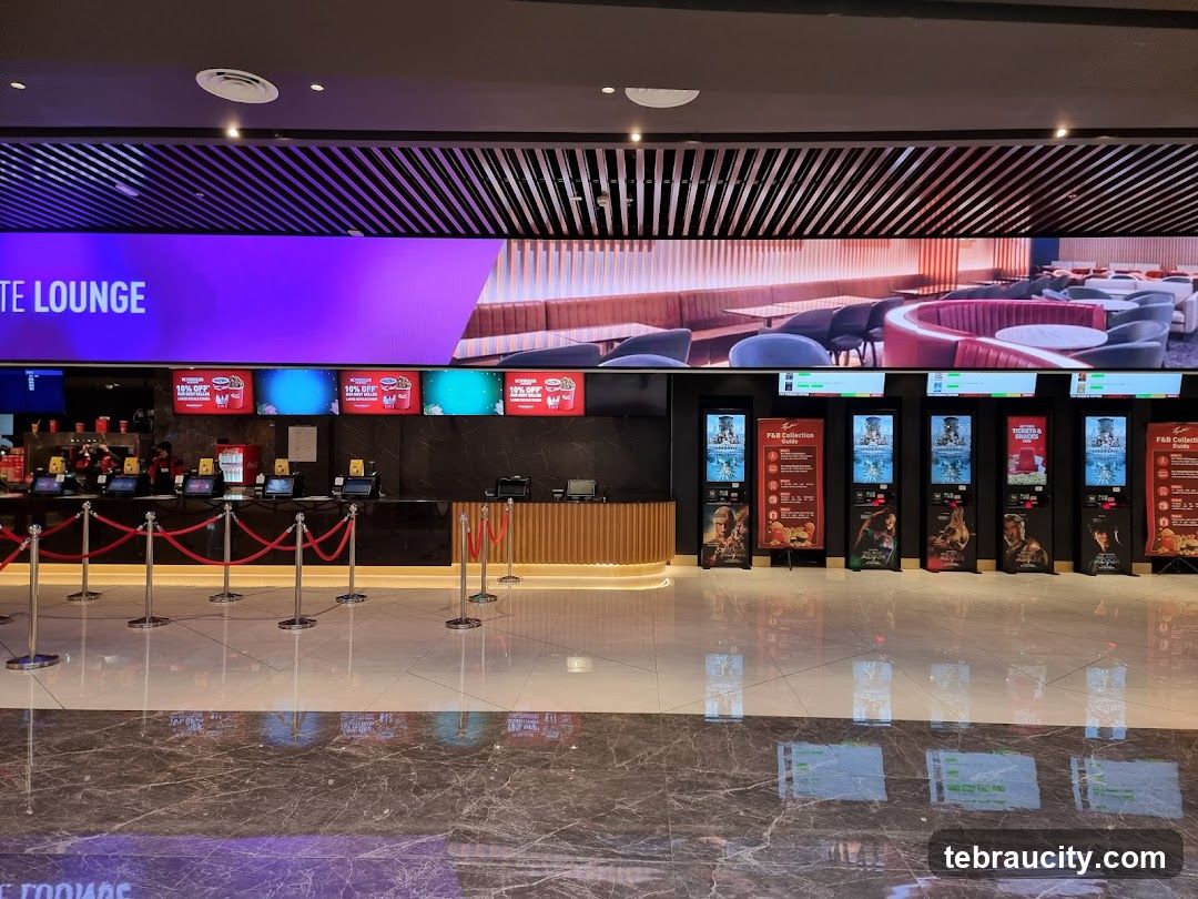 Cinema Concession and Ticketing Area