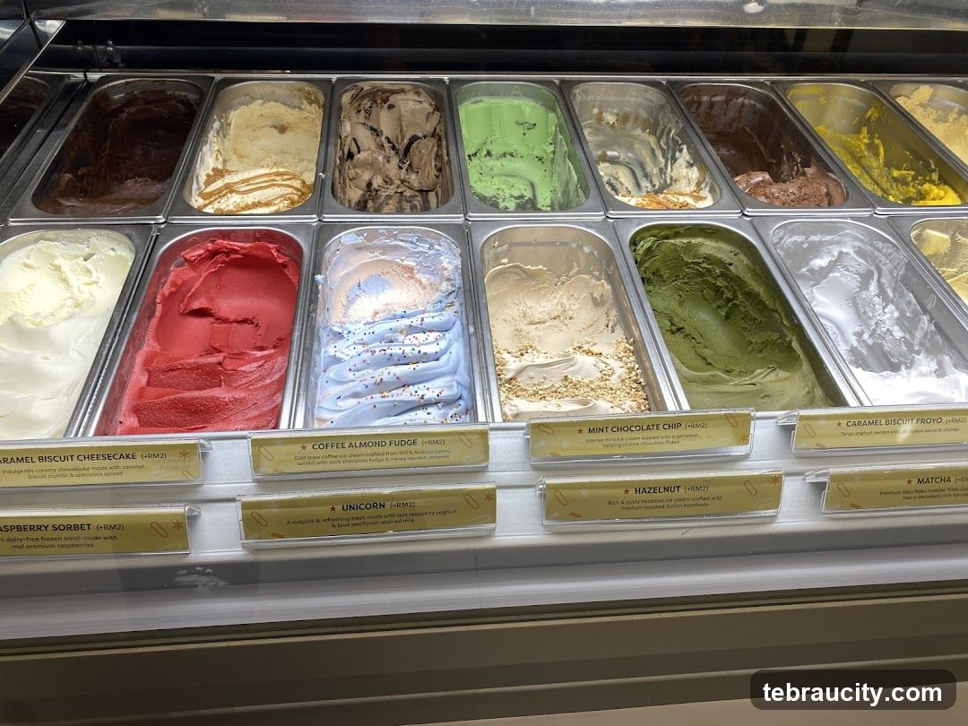 Ice Cream Display