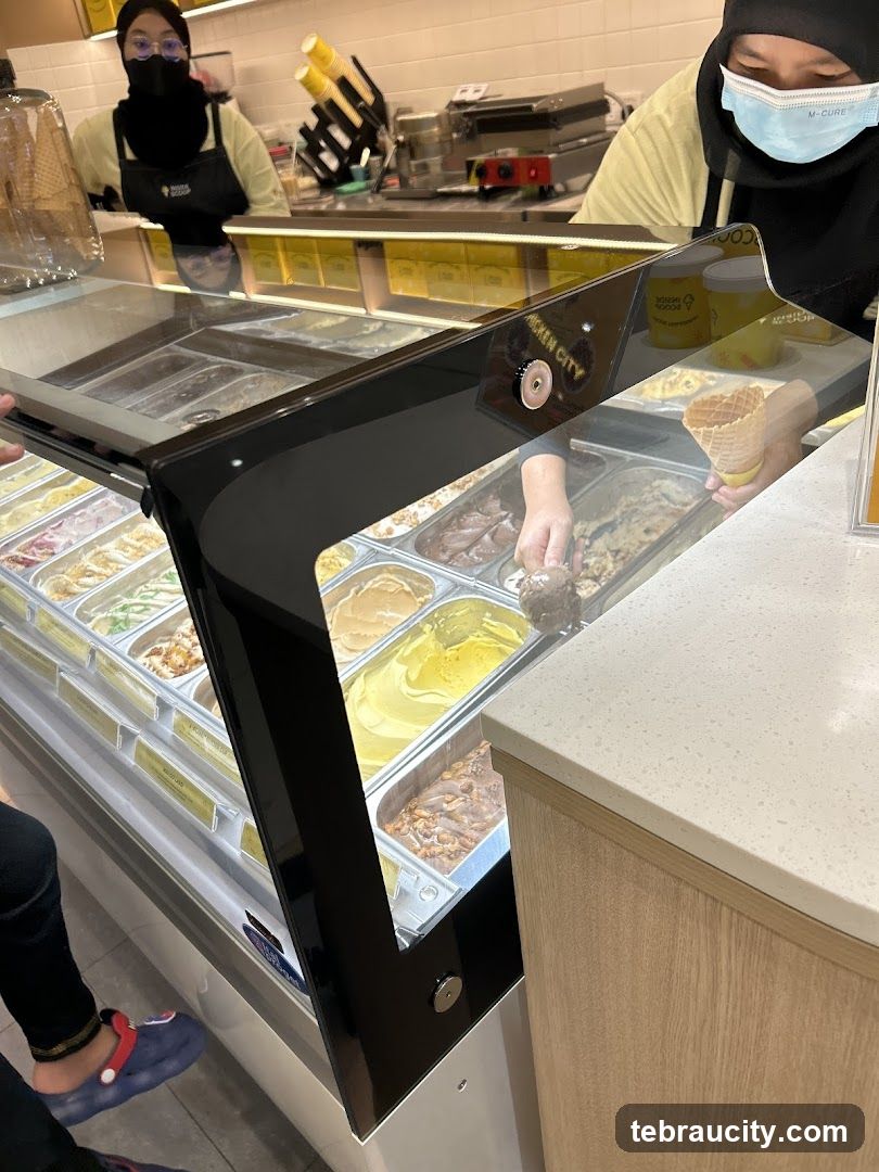 Ice Cream Shop Counter