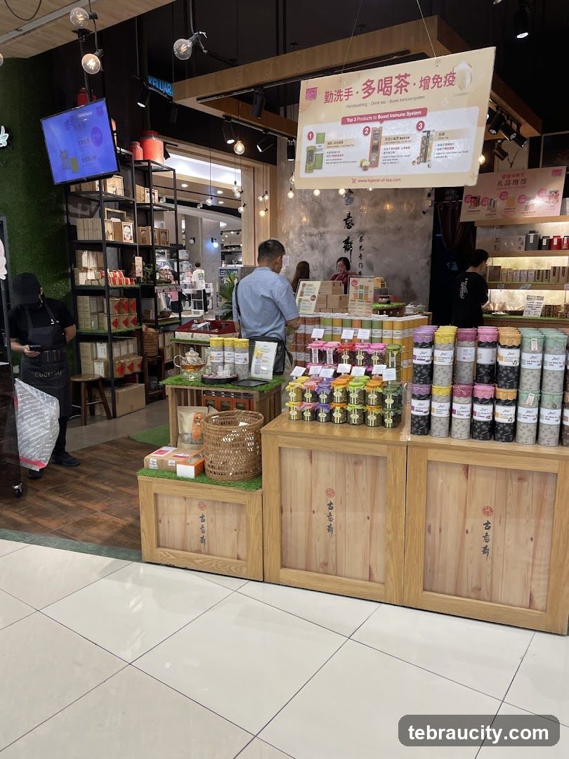 Tea Shop Display