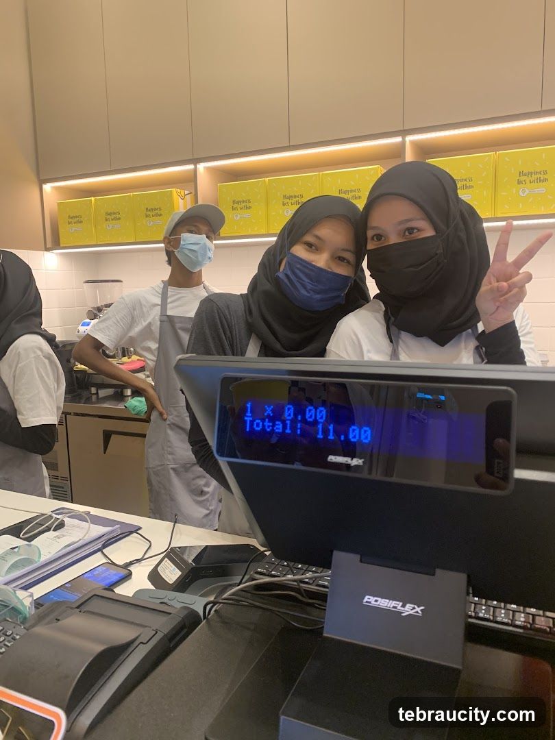 Staff at Counter