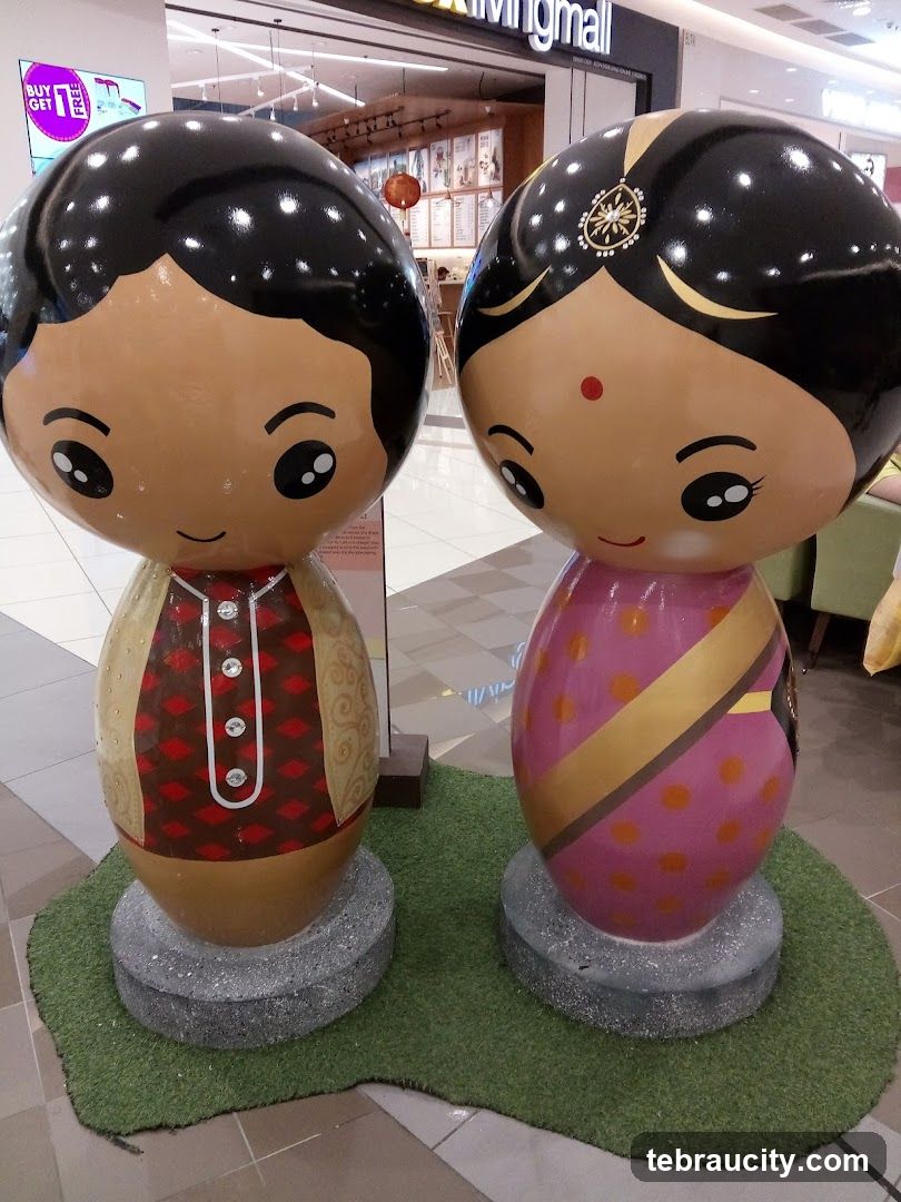 Kokeshi Dolls Display