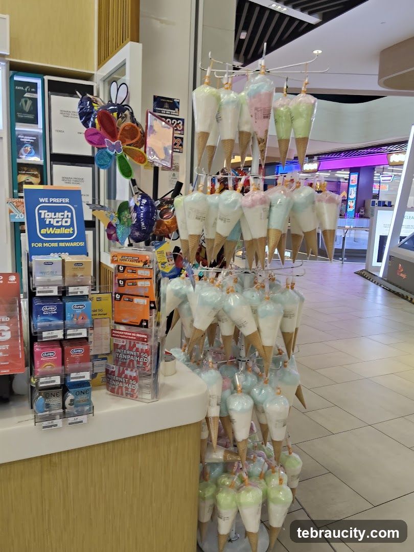 Cones with Cotton Candy