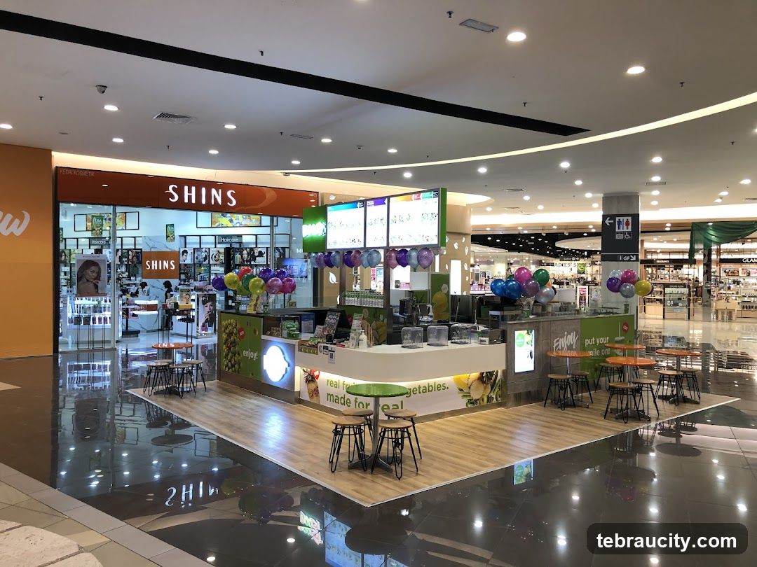 Juice Bar and Cosmetics Store