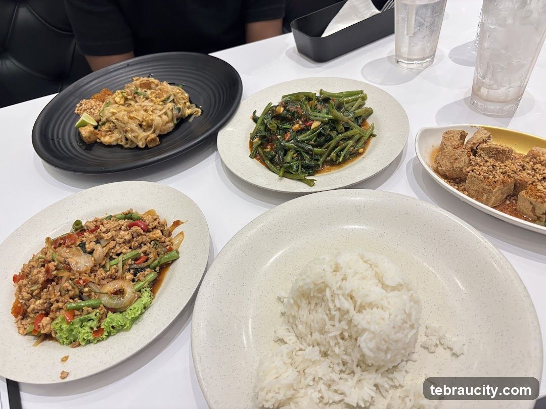 Thai Food Spread