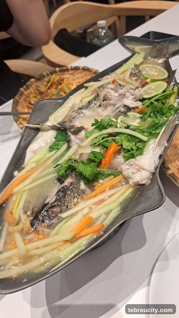 Steamed Fish with Vegetables