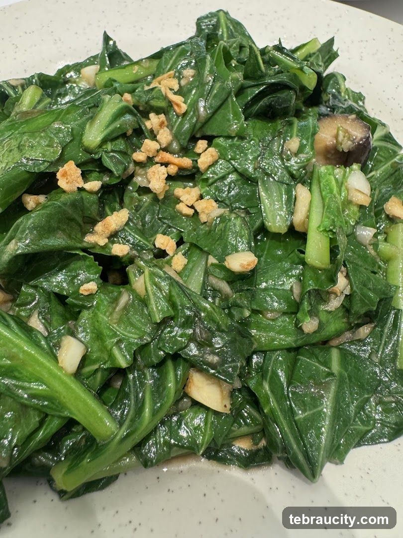 Stir-fried Greens with Garlic