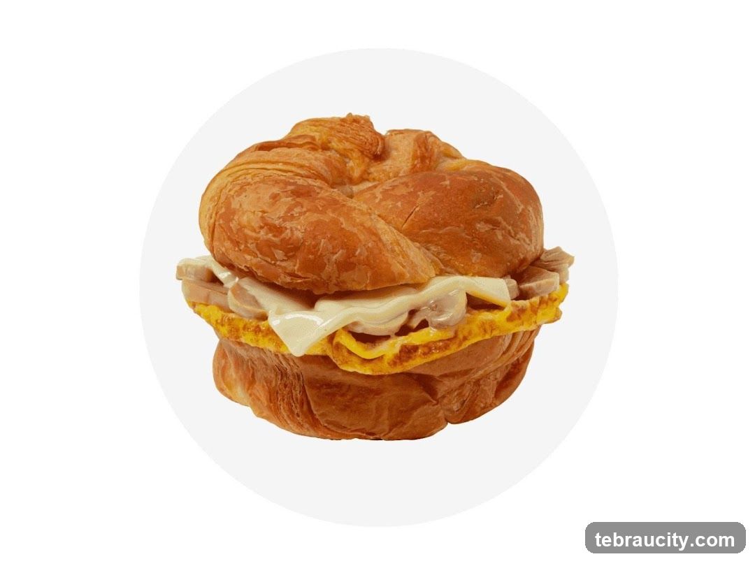 Croissant Breakfast Sandwich