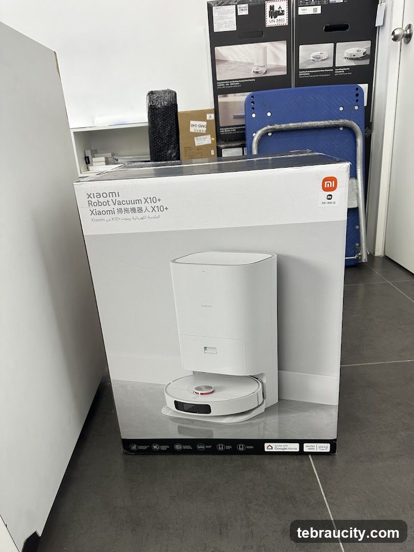 Xiaomi Robot Vacuum X10+ Box