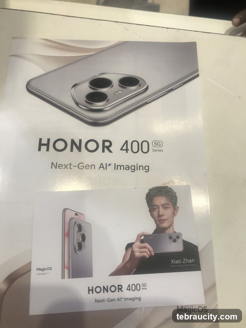 Honor 400 5G Series Advertisement