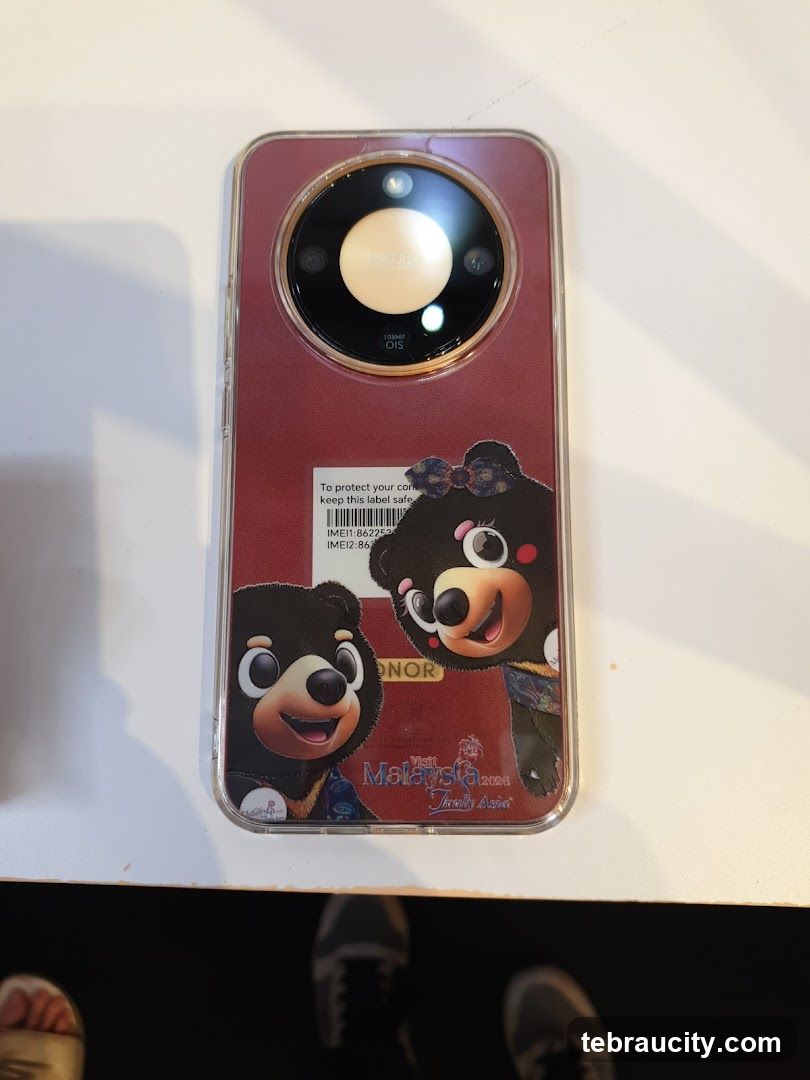 Phone Case with Mascot Design
