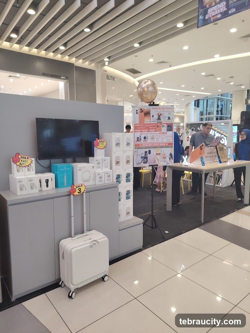 Retail Display in Mall