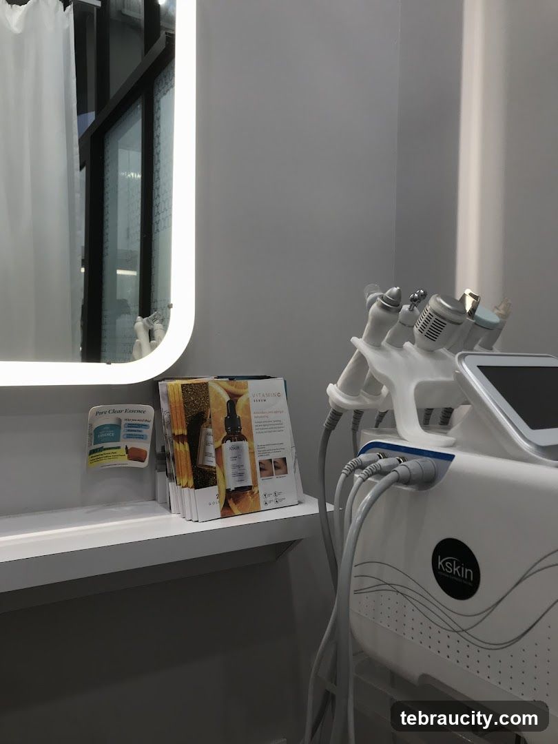 Skincare Equipment and Brochures
