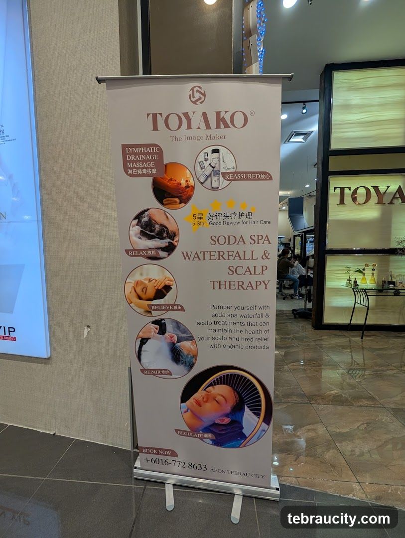 TOYAKO Hair Care Promotion Banner