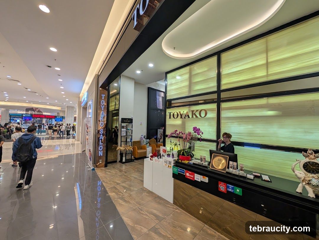 Salon Reception Area