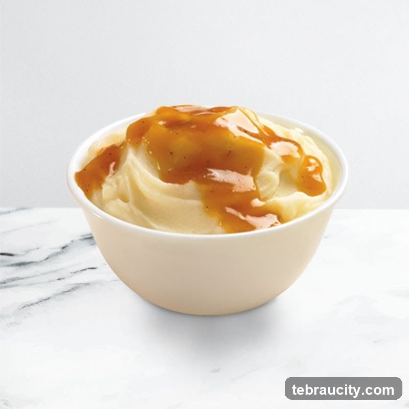 Mashed Potatoes with Gravy