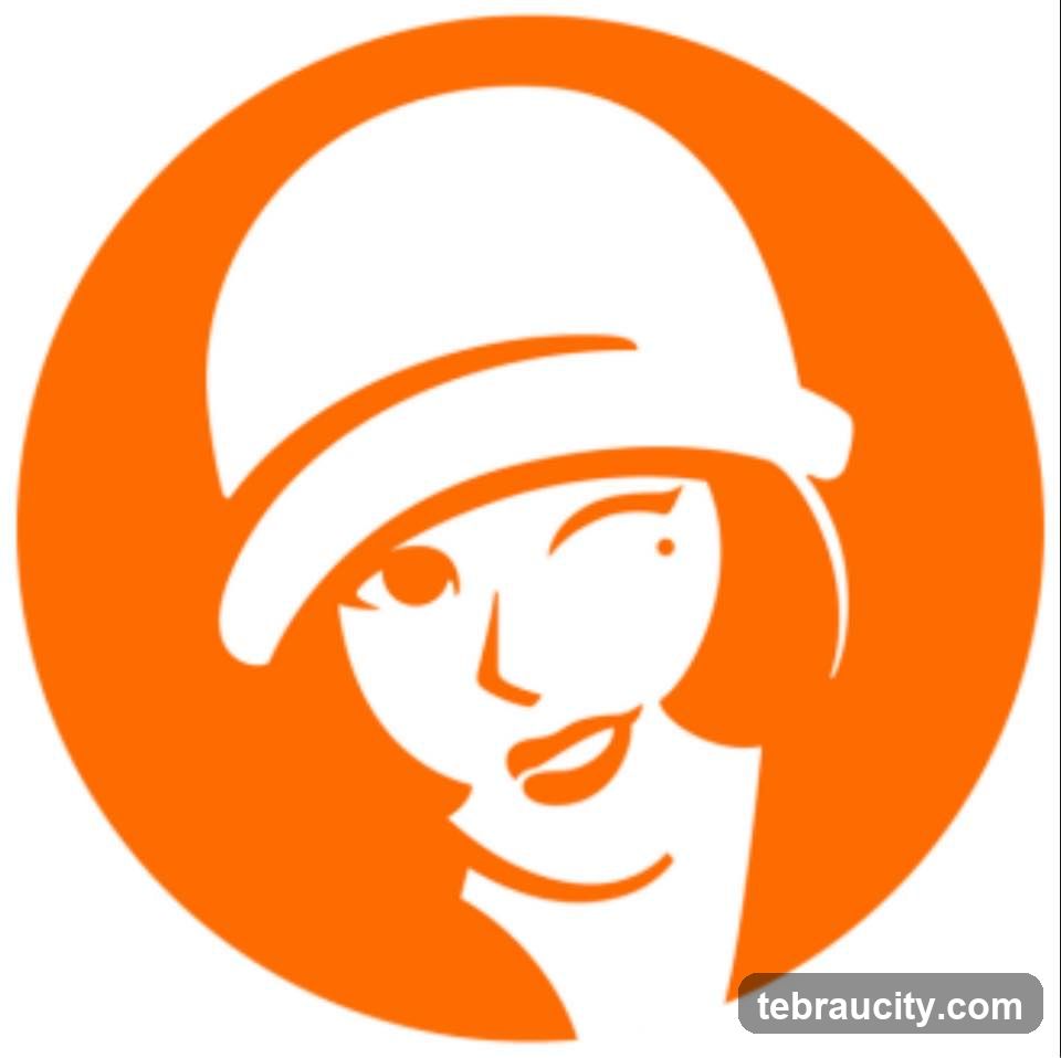 Logo of a woman wearing a hat