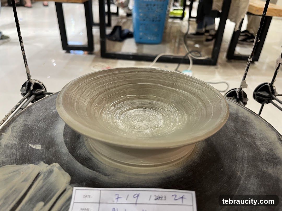 Pottery Wheel with Bowl