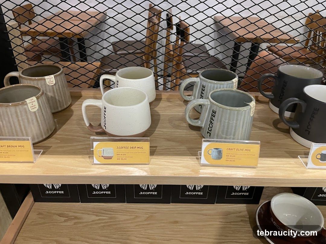 Mugs on Display