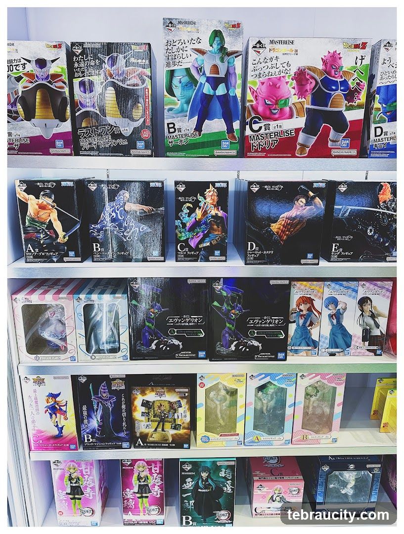 Anime Figurines Display