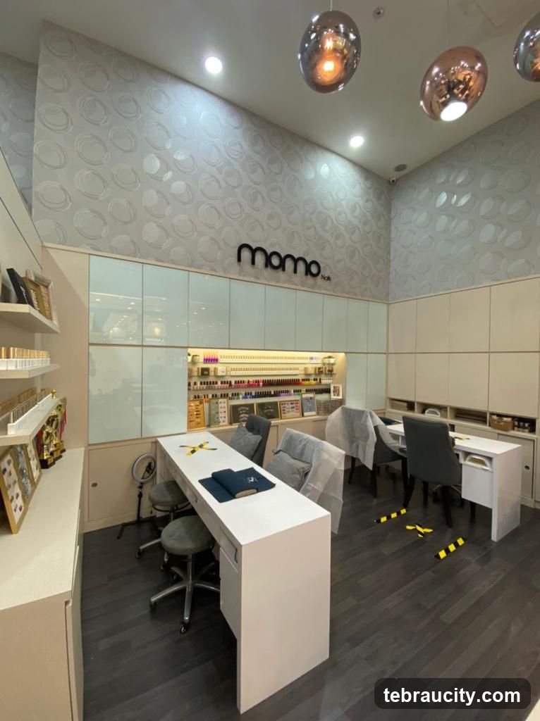 Nail Salon Interior