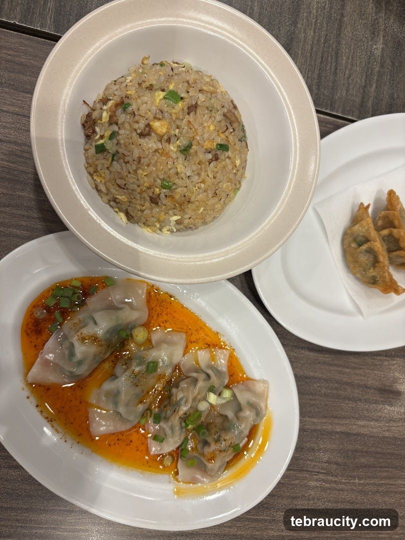 Fried Rice and Dumplings