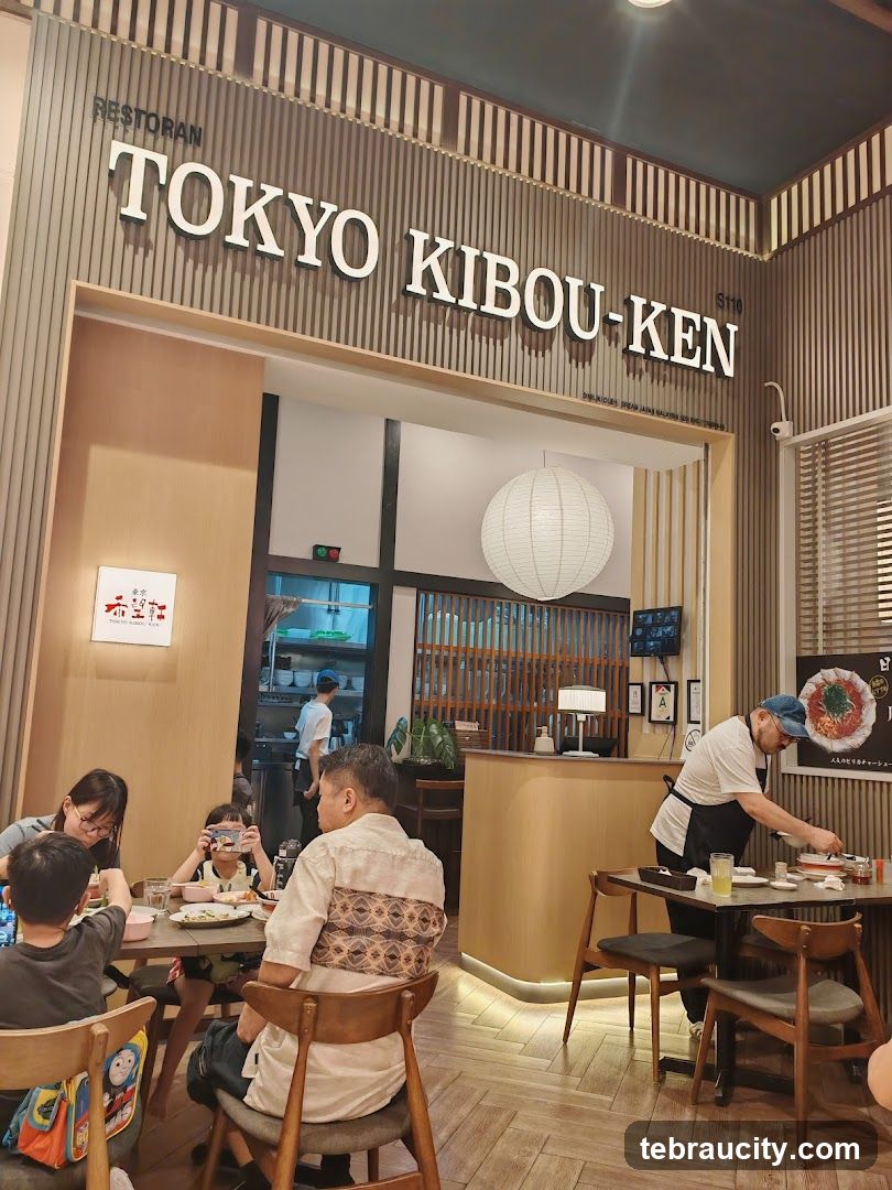 Restaurant Interior with Diners
