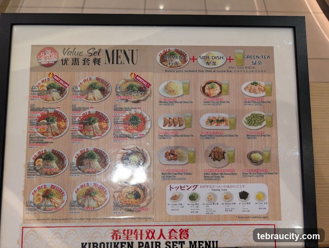 Value Set Menu