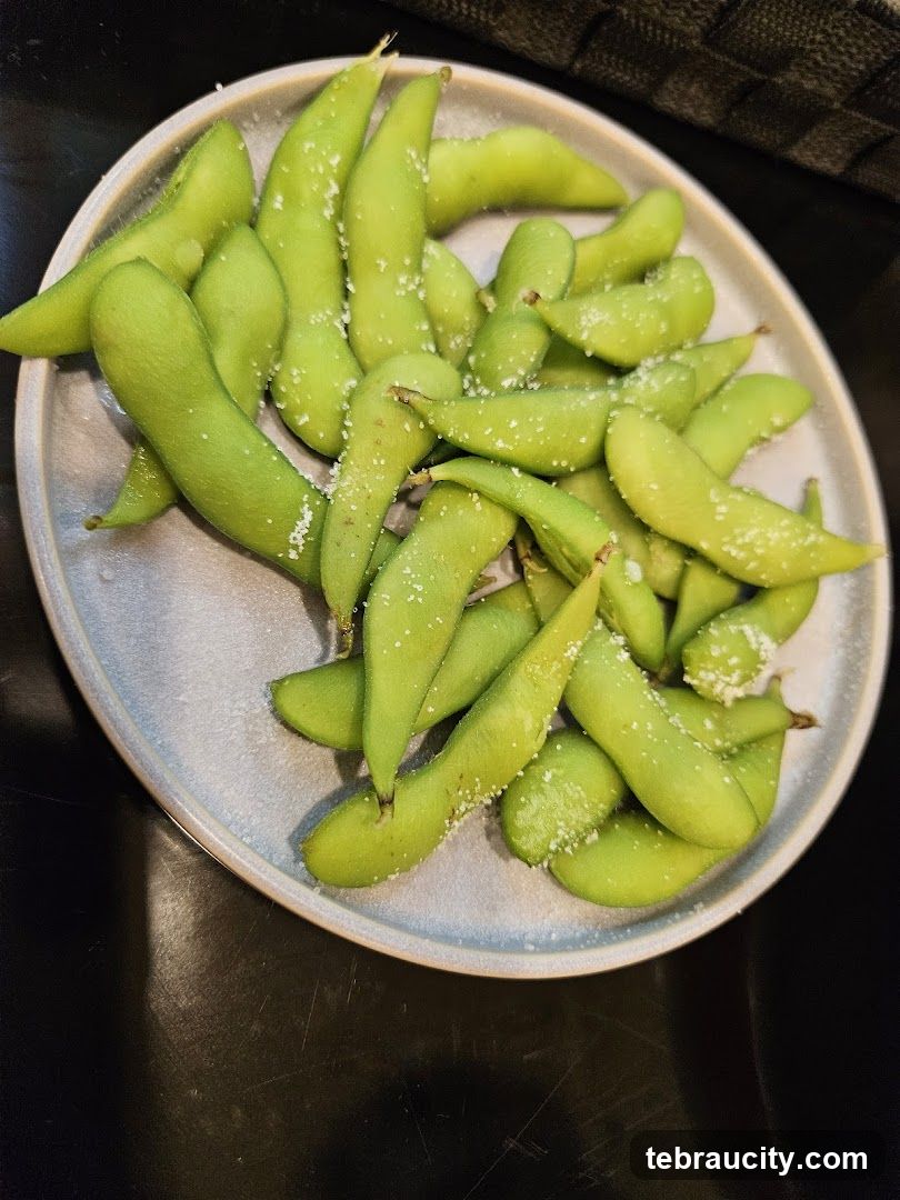 Edamame with Salt