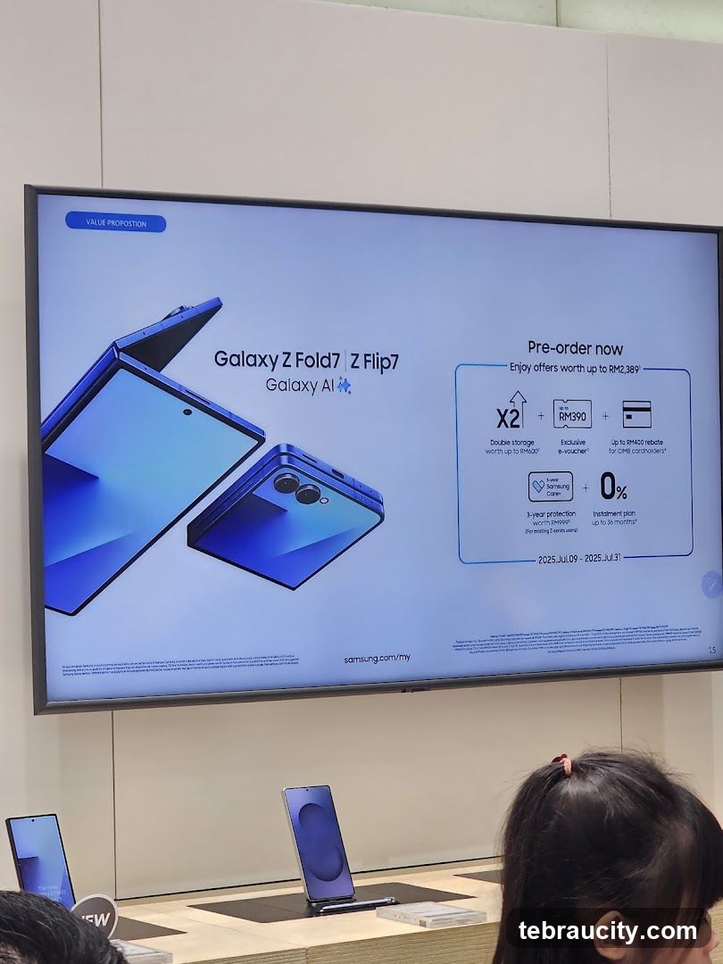 Samsung Galaxy Z Fold7 and Z Flip7 Pre-order Offer