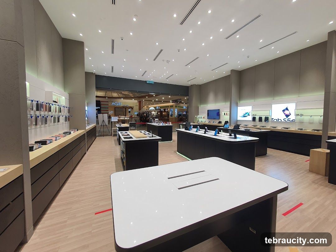 Electronics Store Interior