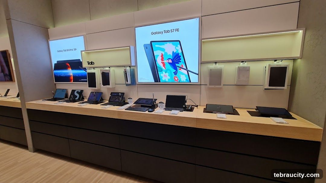 Samsung Galaxy Tab Display