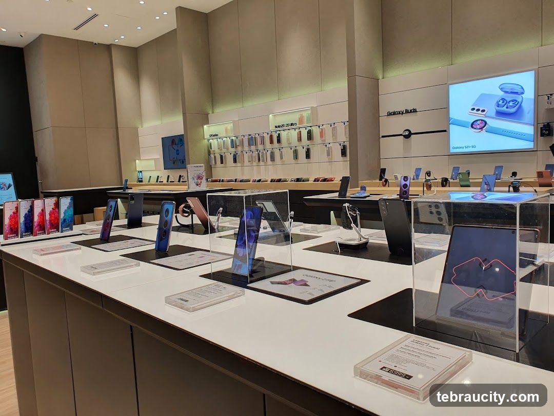 Electronics Store Display