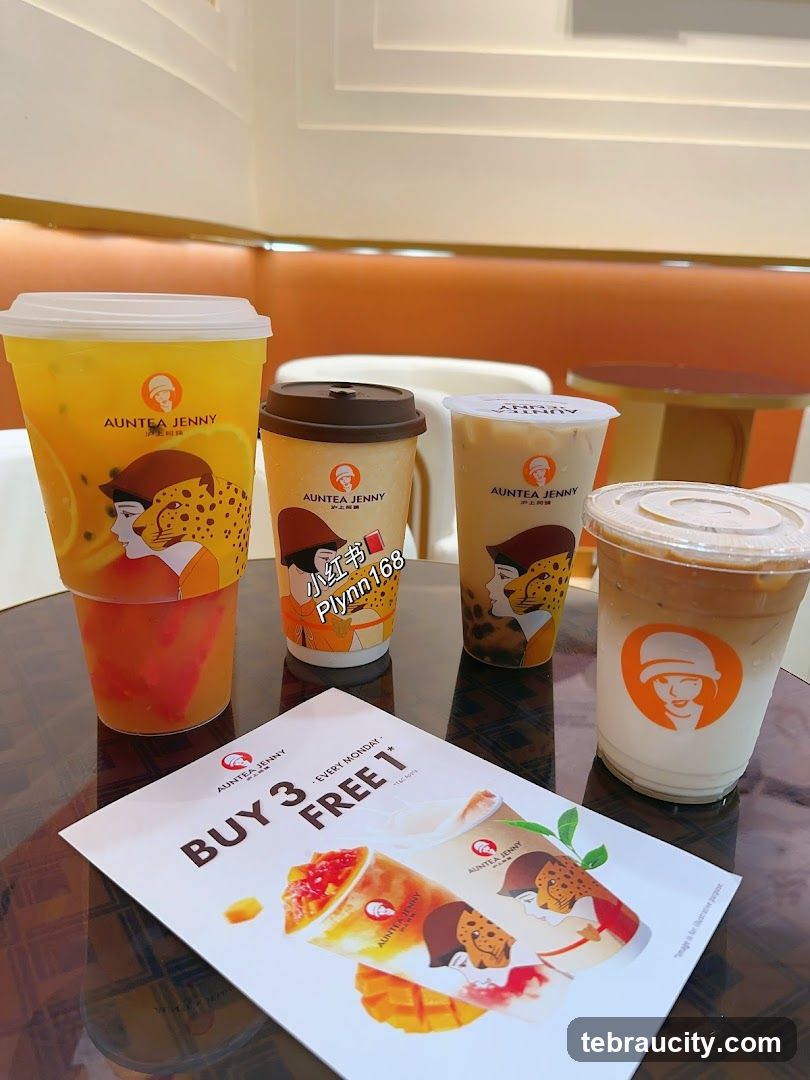 Auntea Jenny Drinks and Promotion